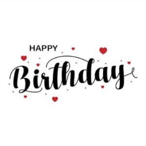 Happy Birthday